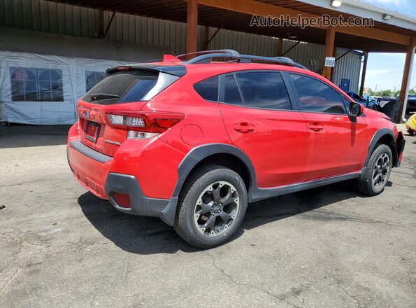 JF2GTAEC0M8335816 2021 SUBARU CROSSTREK Red Rear right