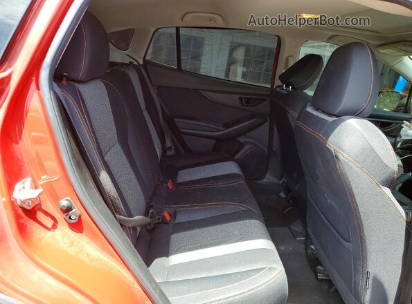 JF2GTAEC0M8335816 2021 SUBARU CROSSTREK Red Rear seats view