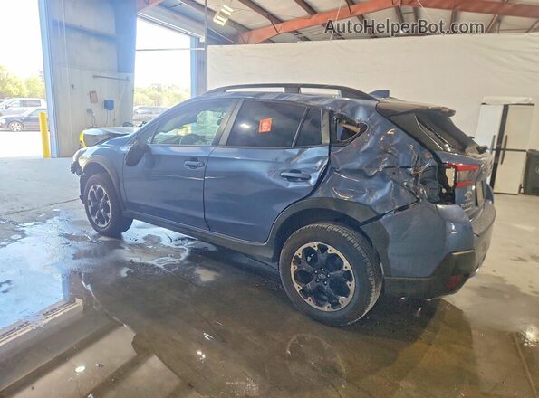 JF2GTAEC0NH226967 2022 SUBARU CROSSTREK Blue Tył lewy