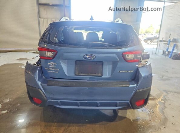 JF2GTAEC0NH226967 2022 SUBARU CROSSTREK Blue Widok z tyłu