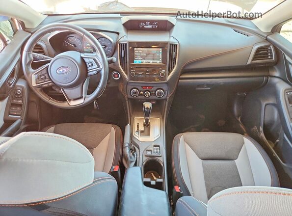 JF2GTAEC0NH260360 2022 SUBARU CROSSTREK Белый Вид панели приборов