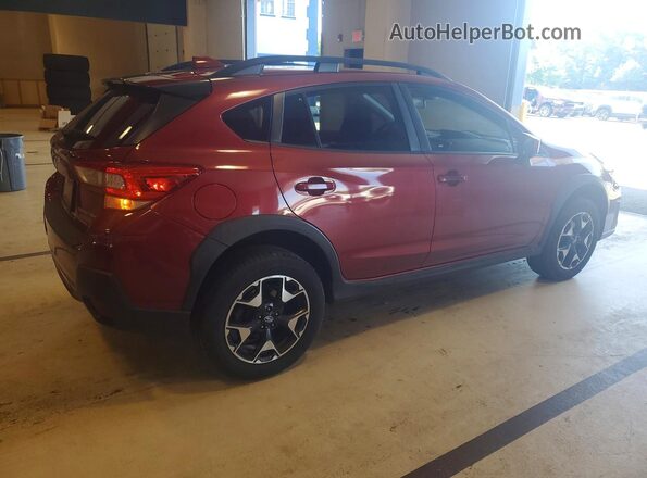 JF2GTAEC1KH383600 2019 SUBARU CROSSTREK Red Trasero derecho
