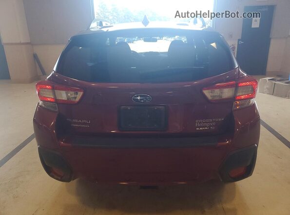 JF2GTAEC1KH383600 2019 SUBARU CROSSTREK Red Vista trasera