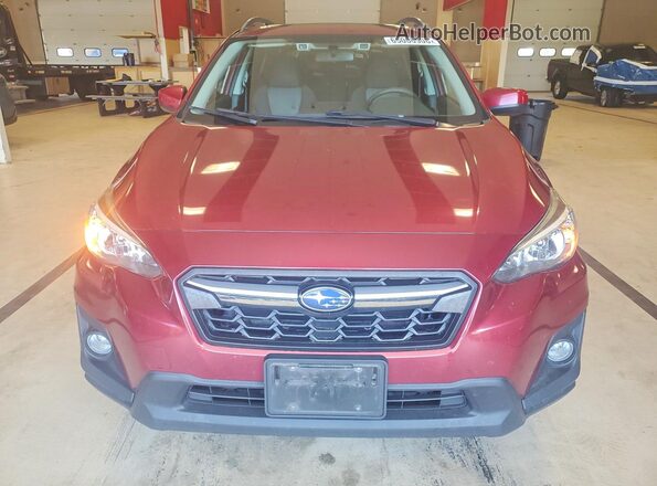 JF2GTAEC1KH383600 2019 SUBARU CROSSTREK Red Vista frontal
