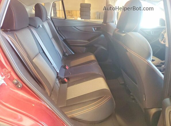 JF2GTAEC1KH383600 2019 SUBARU CROSSTREK Red Vista interior trasera