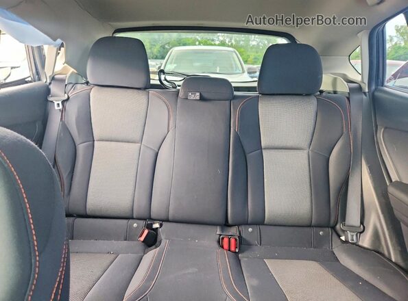 JF2GTAEC1L8214582 2020 SUBARU CROSSTREK Gray Вид задніх сидінь