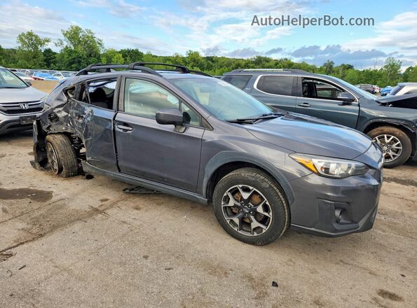 JF2GTAEC1L8214582 2020 SUBARU CROSSTREK Gray Передня права чверть