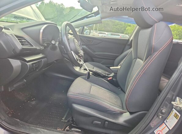 JF2GTAEC1L8214582 2020 SUBARU CROSSTREK Gray Вид салону спереду
