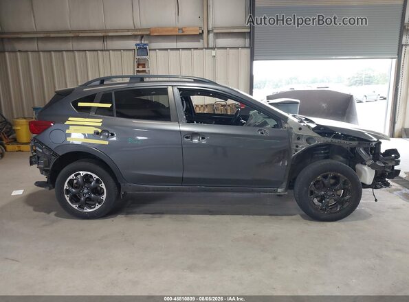 JF2GTAEC1M8335825 2021 SUBARU CROSSTREK Gray Vista interior de 360 grados