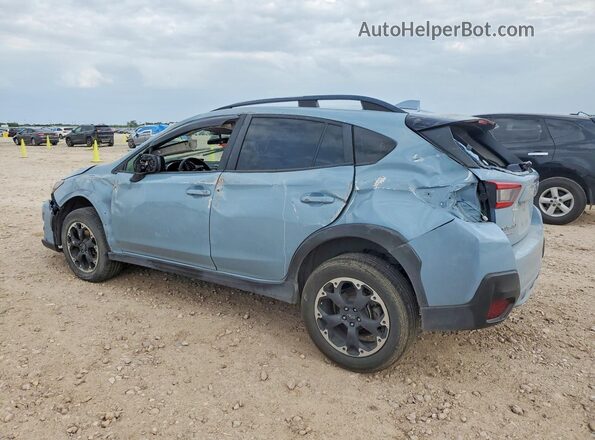 JF2GTAEC1NH269777 2022 SUBARU CROSSTREK Синий Задняя левая четверть