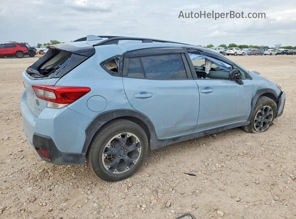 JF2GTAEC1NH269777 2022 SUBARU CROSSTREK Синий Задняя правая четверть