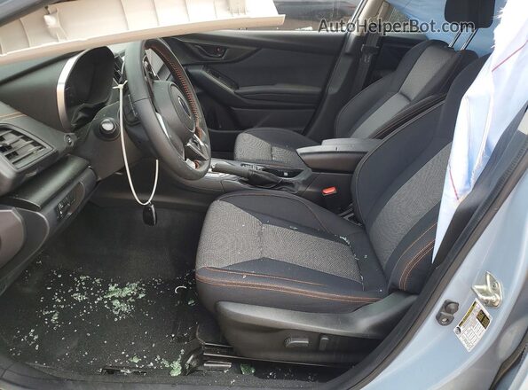 JF2GTAEC1NH269777 2022 SUBARU CROSSTREK Синий Вид салона спереди