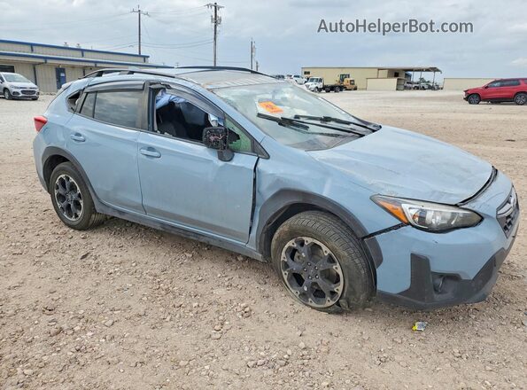 JF2GTAEC1NH269777 2022 SUBARU CROSSTREK Синий Передняя правая четверть
