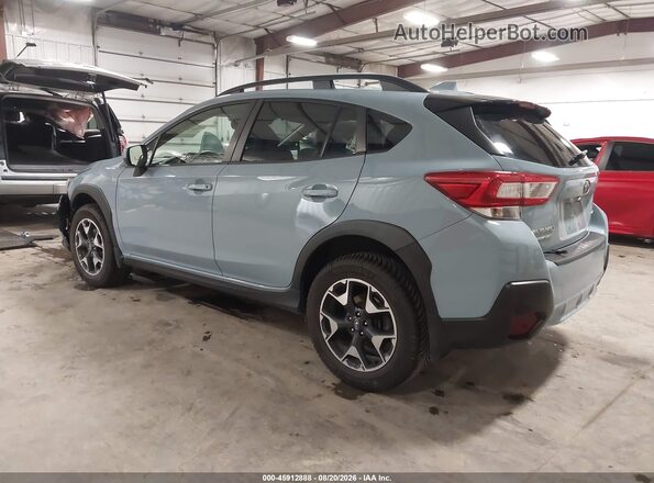 JF2GTAEC2K8240736 2019 SUBARU CROSSTREK Light Blue Задня ліва чверть