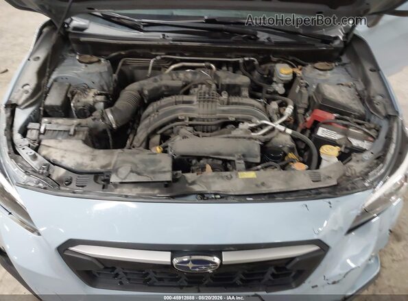 JF2GTAEC2K8240736 2019 SUBARU CROSSTREK Light Blue Вид ззаду