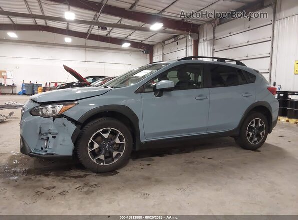 JF2GTAEC2K8240736 2019 SUBARU CROSSTREK Light Blue Панорамний вид салону 360°