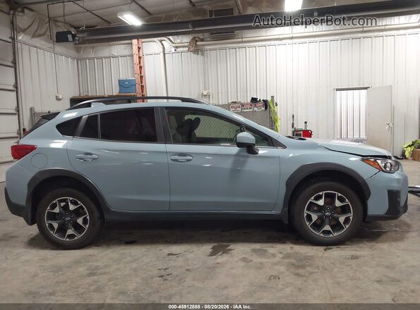 JF2GTAEC2K8240736 2019 SUBARU CROSSTREK Light Blue Вид задньої частини салону