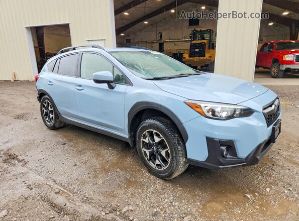 JF2GTAEC2K8256192 2019 SUBARU CROSSTREK Blue Front right
