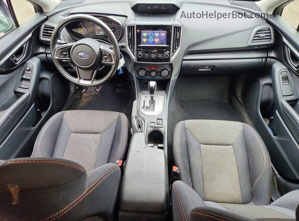 JF2GTAEC2K8256192 2019 SUBARU CROSSTREK Blue Dashboard view