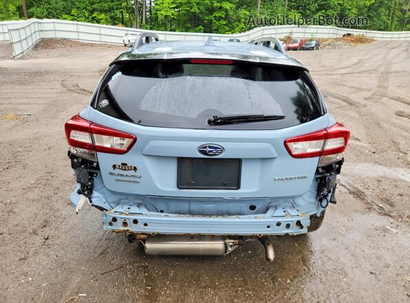 JF2GTAEC2K8256192 2019 SUBARU CROSSTREK Blue Rear view