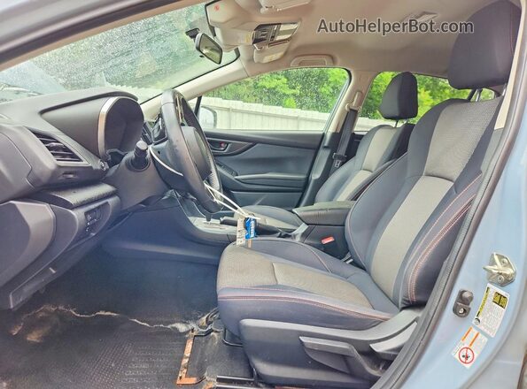 JF2GTAEC2K8256192 2019 SUBARU CROSSTREK Blue Front interior view