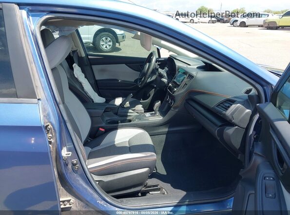 JF2GTAEC2L8277836 2020 SUBARU CROSSTREK Blue Front interior view
