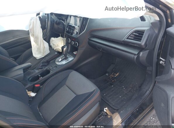 JF2GTAEC2LH249597 2020 SUBARU CROSSTREK Черный Вид салона спереди