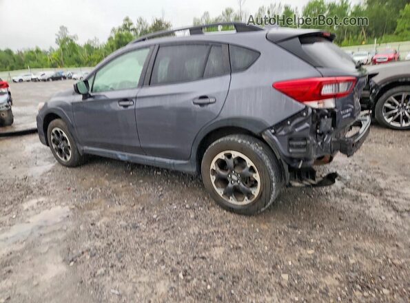 JF2GTAEC2M8321867 2021 SUBARU CROSSTREK Charcoal Trasero izquierdo