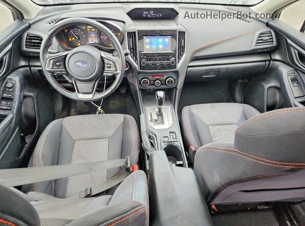 JF2GTAEC2M8321867 2021 SUBARU CROSSTREK Charcoal Vista del salpicadero