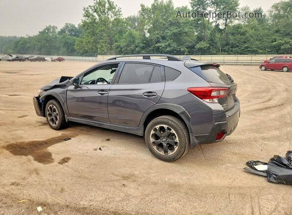 JF2GTAEC2MH232459 2021 SUBARU CROSSTREK Gray Հետևի ձախ