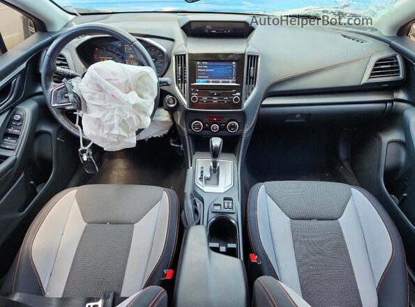 JF2GTAEC2MH232459 2021 SUBARU CROSSTREK Gray Առջևի վահանակի տեսք