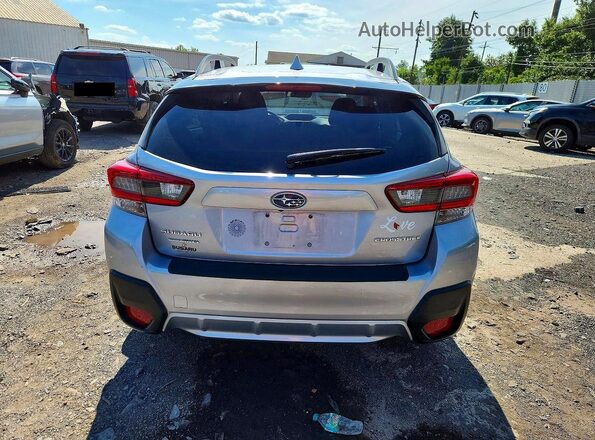 JF2GTAEC2N8280769 2022 SUBARU CROSSTREK Silver Widok z tyłu