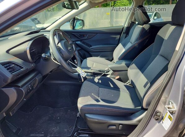 JF2GTAEC2N8280769 2022 SUBARU CROSSTREK Silver Widok wnętrza z przodu