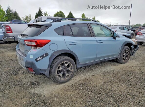 JF2GTAEC3K8282719 2019 SUBARU CROSSTREK Blue Tył prawy