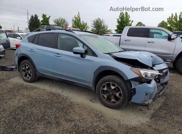 JF2GTAEC3K8282719 2019 SUBARU CROSSTREK Blue Przód prawy
