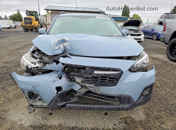 JF2GTAEC3K8282719 2019 SUBARU CROSSTREK Blue Widok z przodu