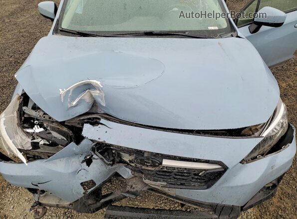 JF2GTAEC3K8282719 2019 SUBARU CROSSTREK Blue Widok wnętrza z tyłu