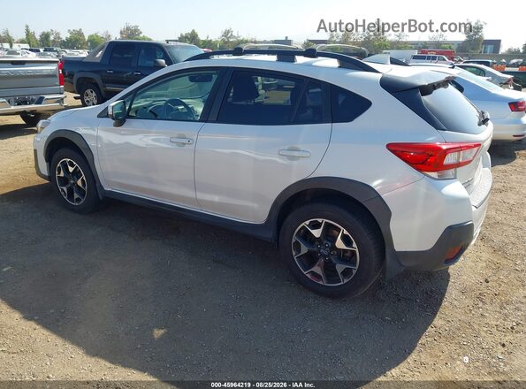 JF2GTAEC3K8301818 2019 SUBARU CROSSTREK White Trasero izquierdo