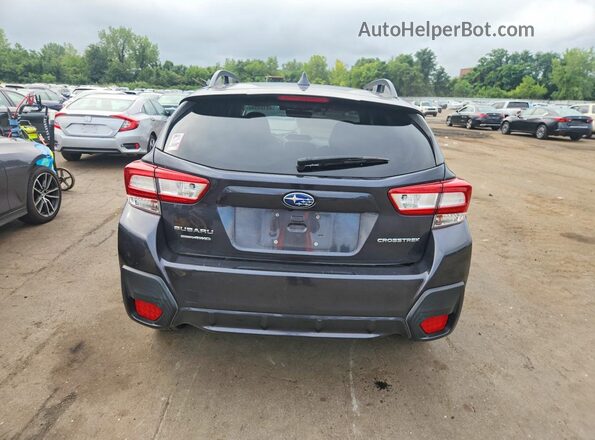 JF2GTAEC3K8341087 2019 SUBARU CROSSTREK Gray Rear view