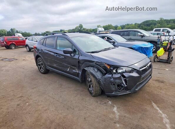 JF2GTAEC3K8341087 2019 SUBARU CROSSTREK Gray Front right