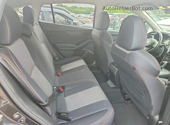 JF2GTAEC3K8341087 2019 SUBARU CROSSTREK Gray Rear seats view