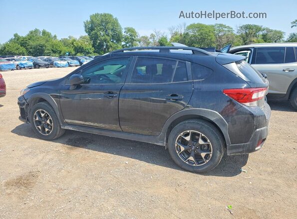 JF2GTAEC3KH249252 2019 SUBARU CROSSTREK Black Trasero izquierdo