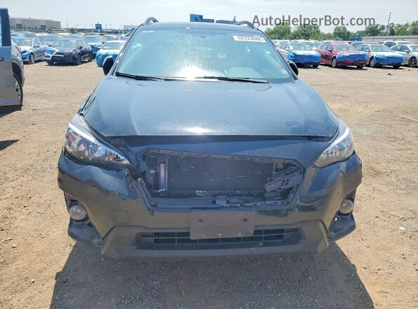 JF2GTAEC3KH249252 2019 SUBARU CROSSTREK Black Vista frontal