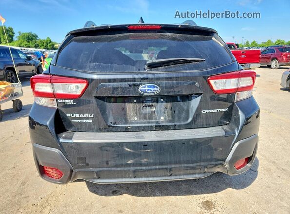 JF2GTAEC3KH348797 2019 SUBARU CROSSTREK Black Rear view