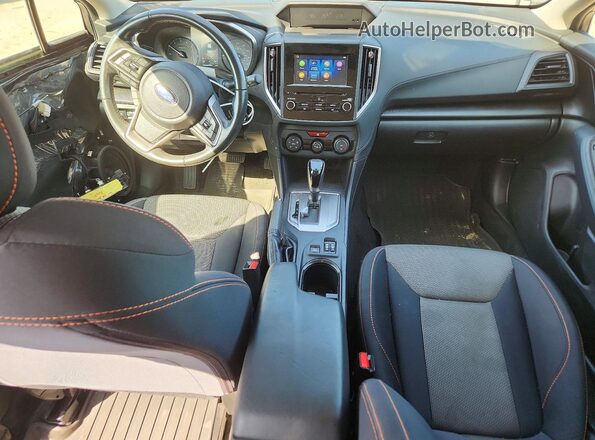 JF2GTAEC3KH348797 2019 SUBARU CROSSTREK Black Dashboard view