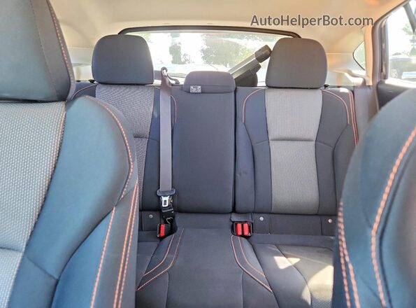 JF2GTAEC3KH348797 2019 SUBARU CROSSTREK Black Rear seats view