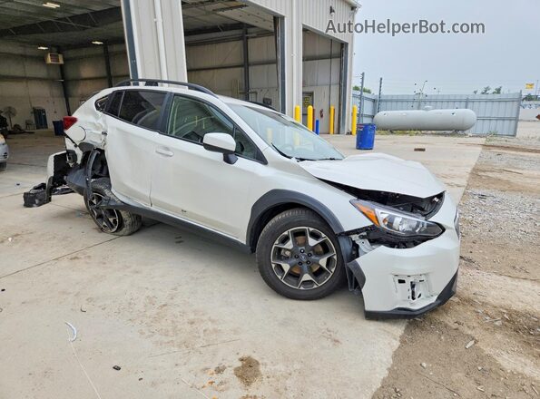 JF2GTAEC3L8229813 2020 SUBARU CROSSTREK White Przód prawy