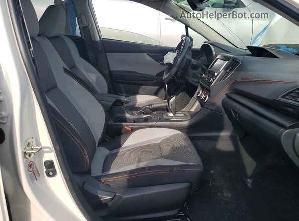 JF2GTAEC3L8229813 2020 SUBARU CROSSTREK White Widok wnętrza z przodu