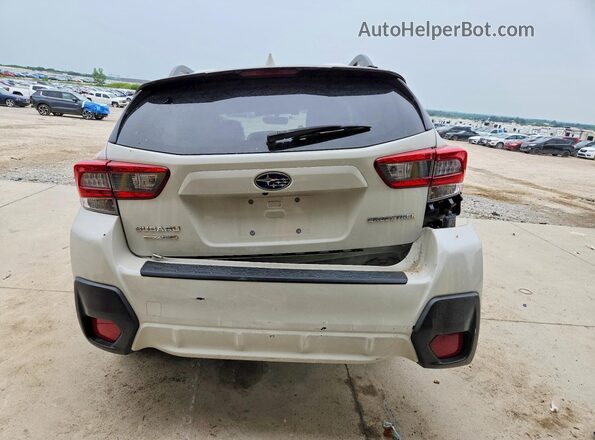 JF2GTAEC3L8229813 2020 SUBARU CROSSTREK White Widok z tyłu