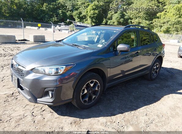 JF2GTAEC3LH272810 2020 SUBARU CROSSTREK Gray Vista tres cuartos delantera izquierda